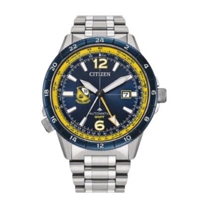 Citizen NB6044-54L PROMASTER 44.5mm Blue Dial Stainless Steel Strap Analog Men Watch